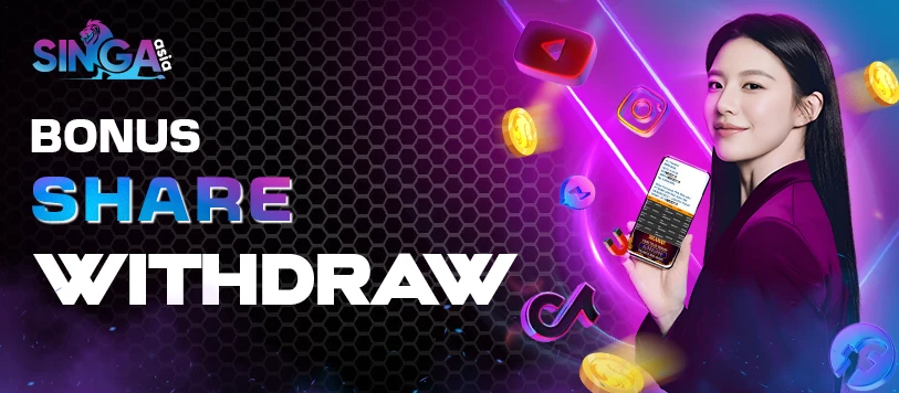 Singa Asia - Bonus Share Withdraw
